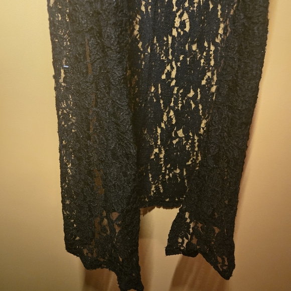 LuLaRoe long lace open cardigan, XS - Picture 3 of 7